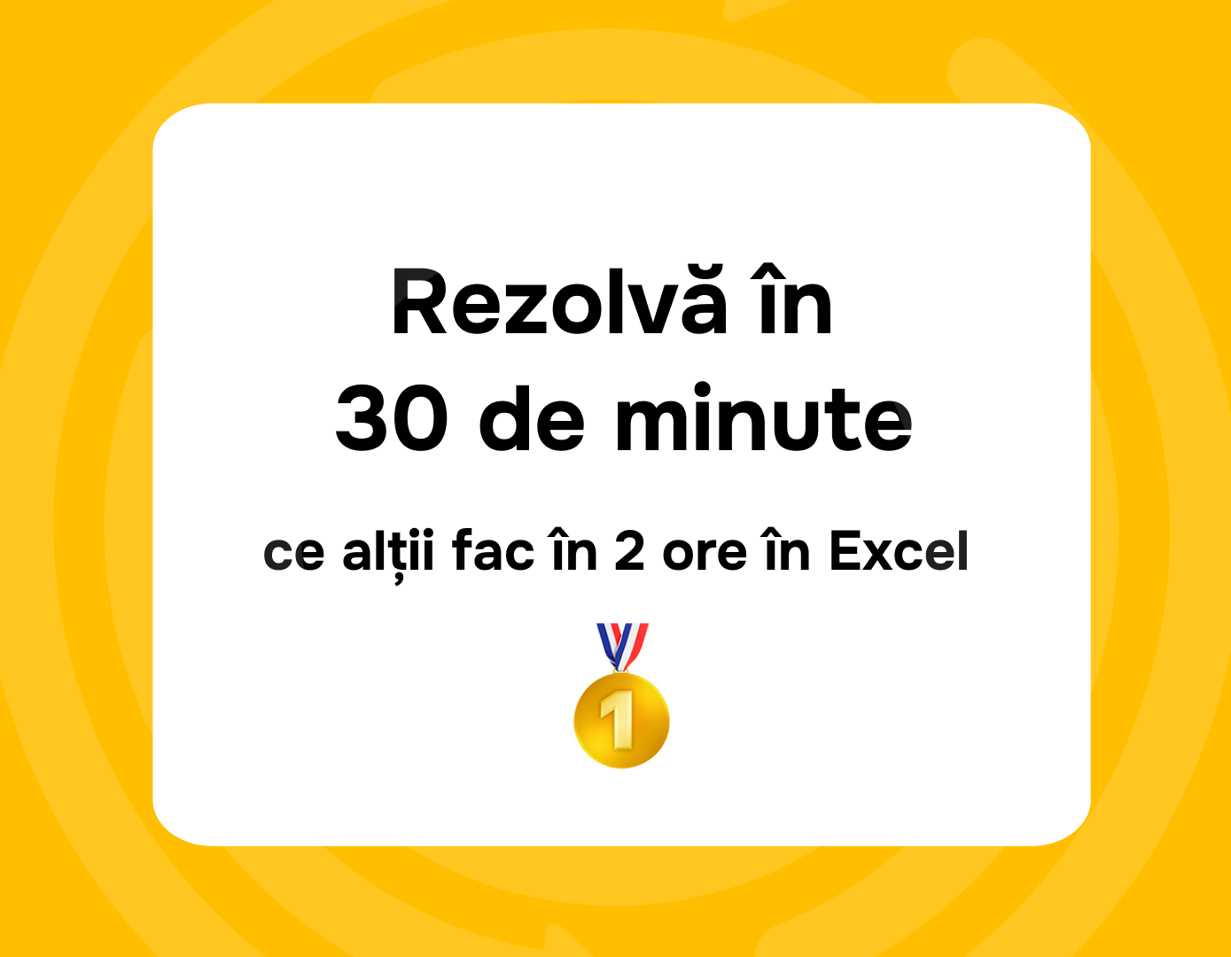 Învață Excel în cel mai scurt timp alături de un mentor cu experiență în finanțe și data analytics. cover