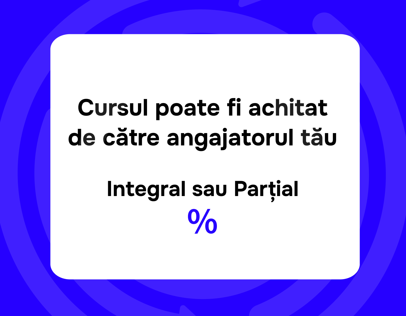 Împarte costul cursului cu angajatorul picture
